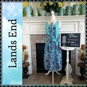 Lands End sleeveless dress, size 10